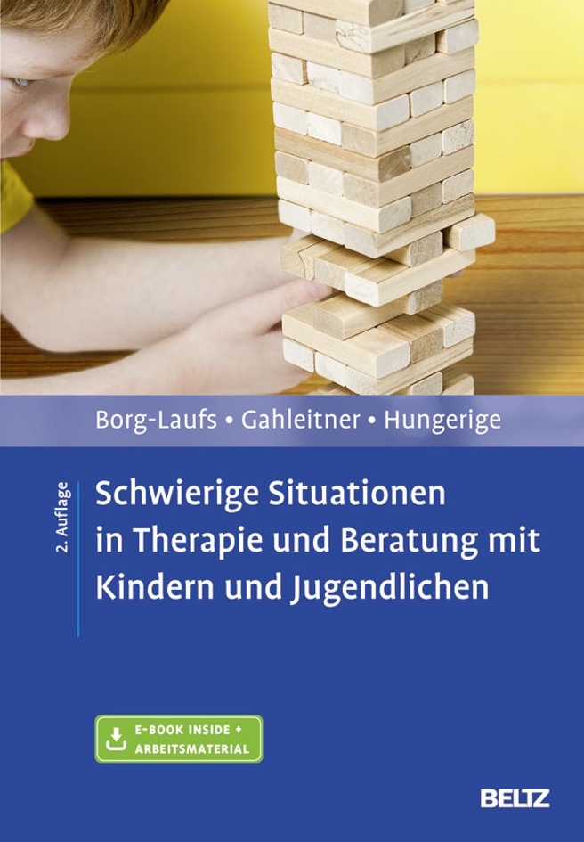 Buchcover Schwierige Situationen in Therapie und Beratung mit Kindern und Jugendlichen